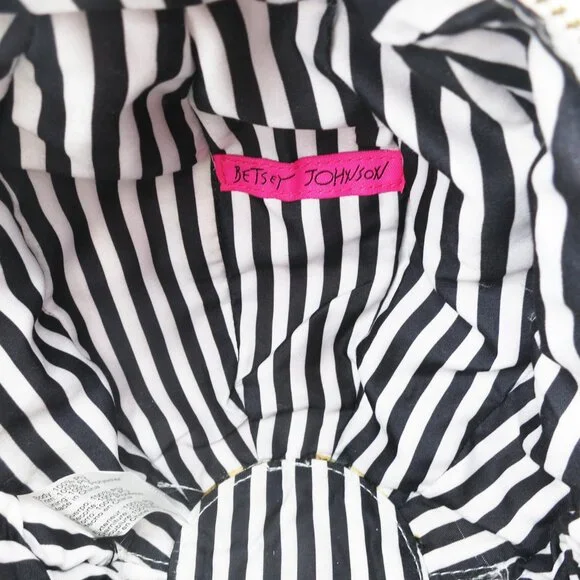 NWT Betsey Johnson Beach Ball Crossbody Glossy Vinyl Handbag - Picture 8 of 15